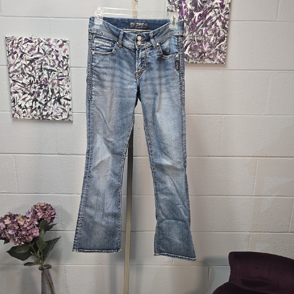 Silver Jeans Blue Boot Cut Jeans